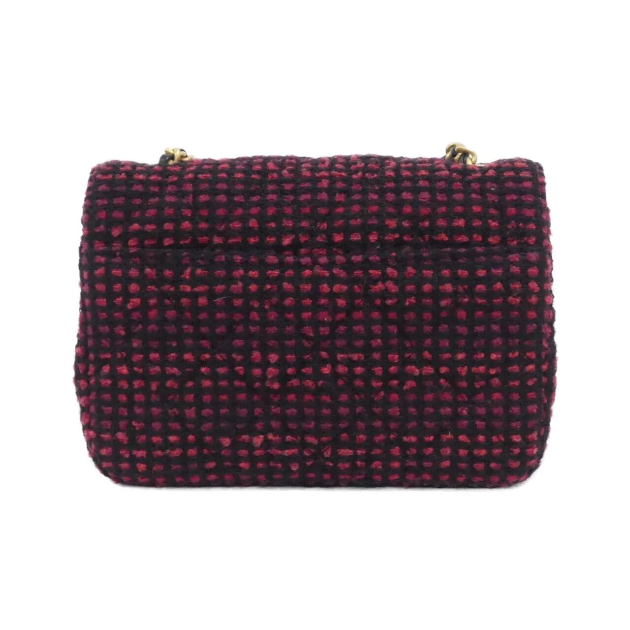 CHANEL AS5026 Shoulder Tweed Black Tweed Rank A - Thumbnail 2