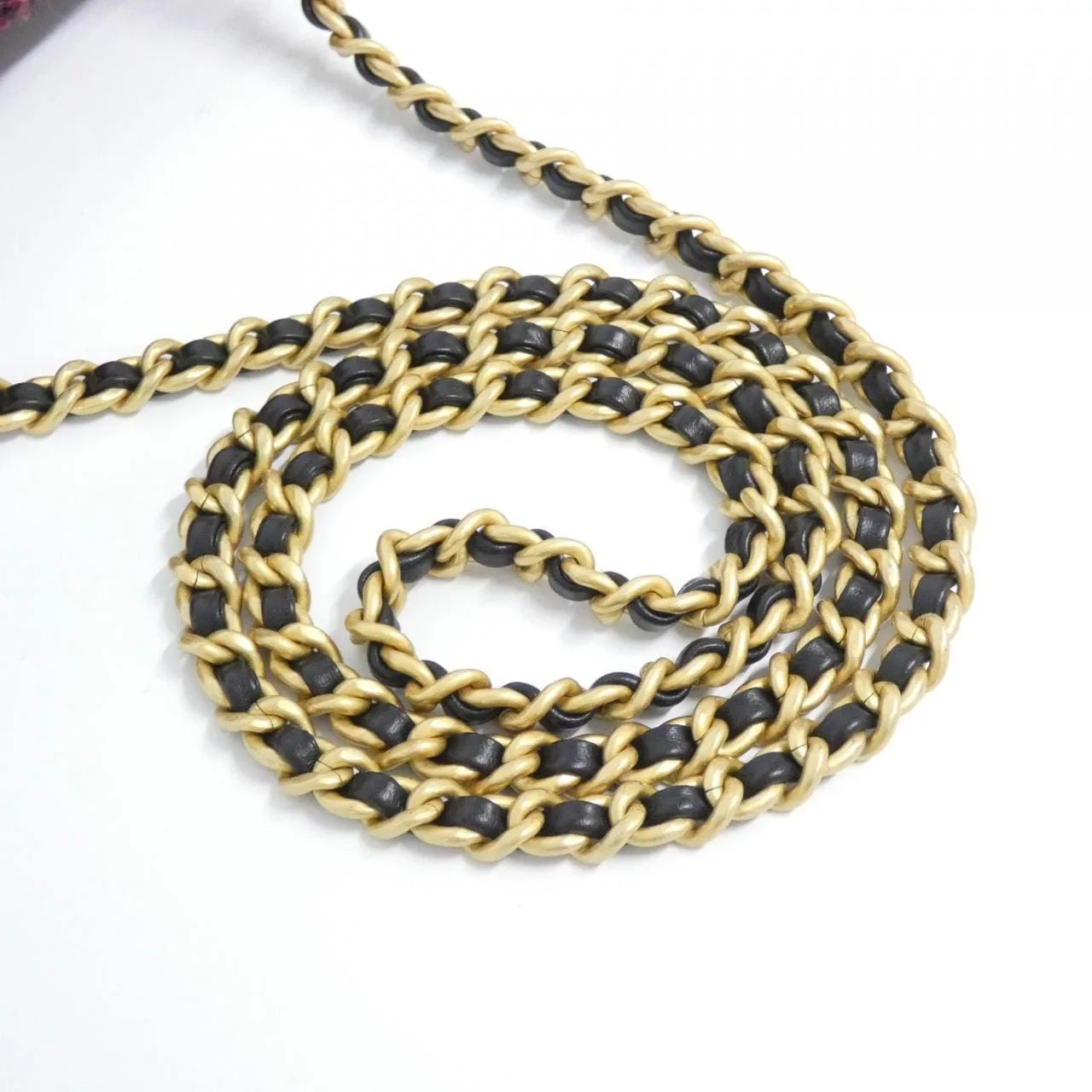 CHANEL AS5026 Shoulder Tweed Black Tweed Rank A - Thumbnail 5