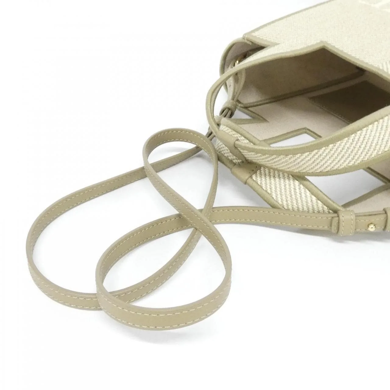 LOEWE ALF1B59X14 Tote Canvas Black Canvas Rank A - Thumbnail 4