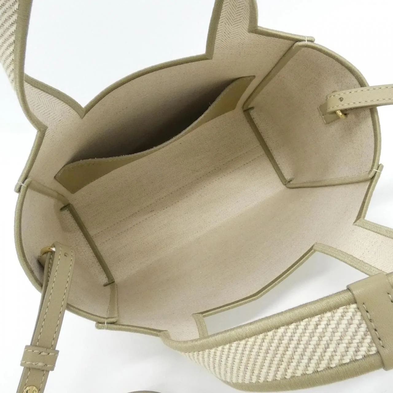 LOEWE ALF1B59X14 Tote Canvas Black Canvas Rank A - Thumbnail 5