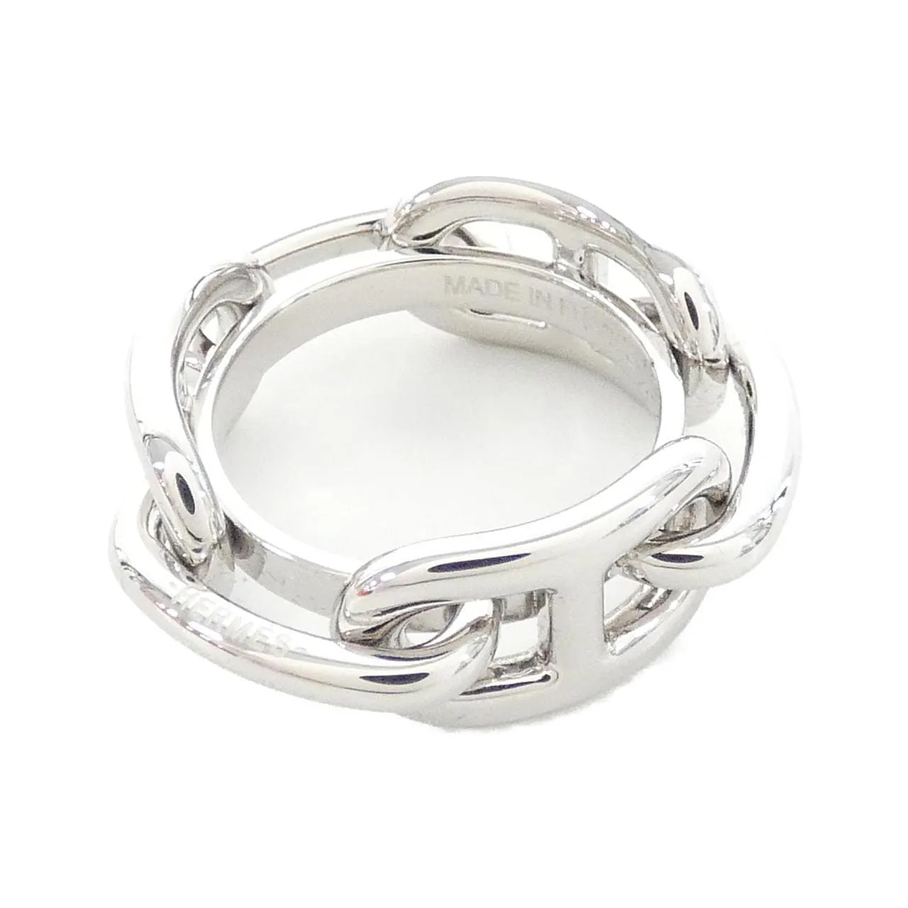 HERMES 601107S Scarf Silver