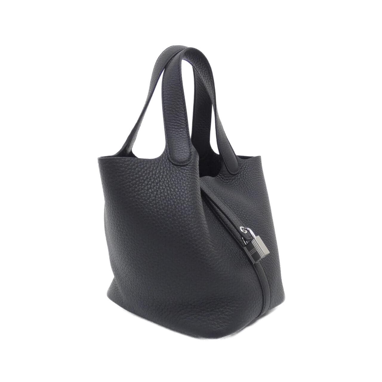 HERMES Picotin 056289CK Handbag Clemence