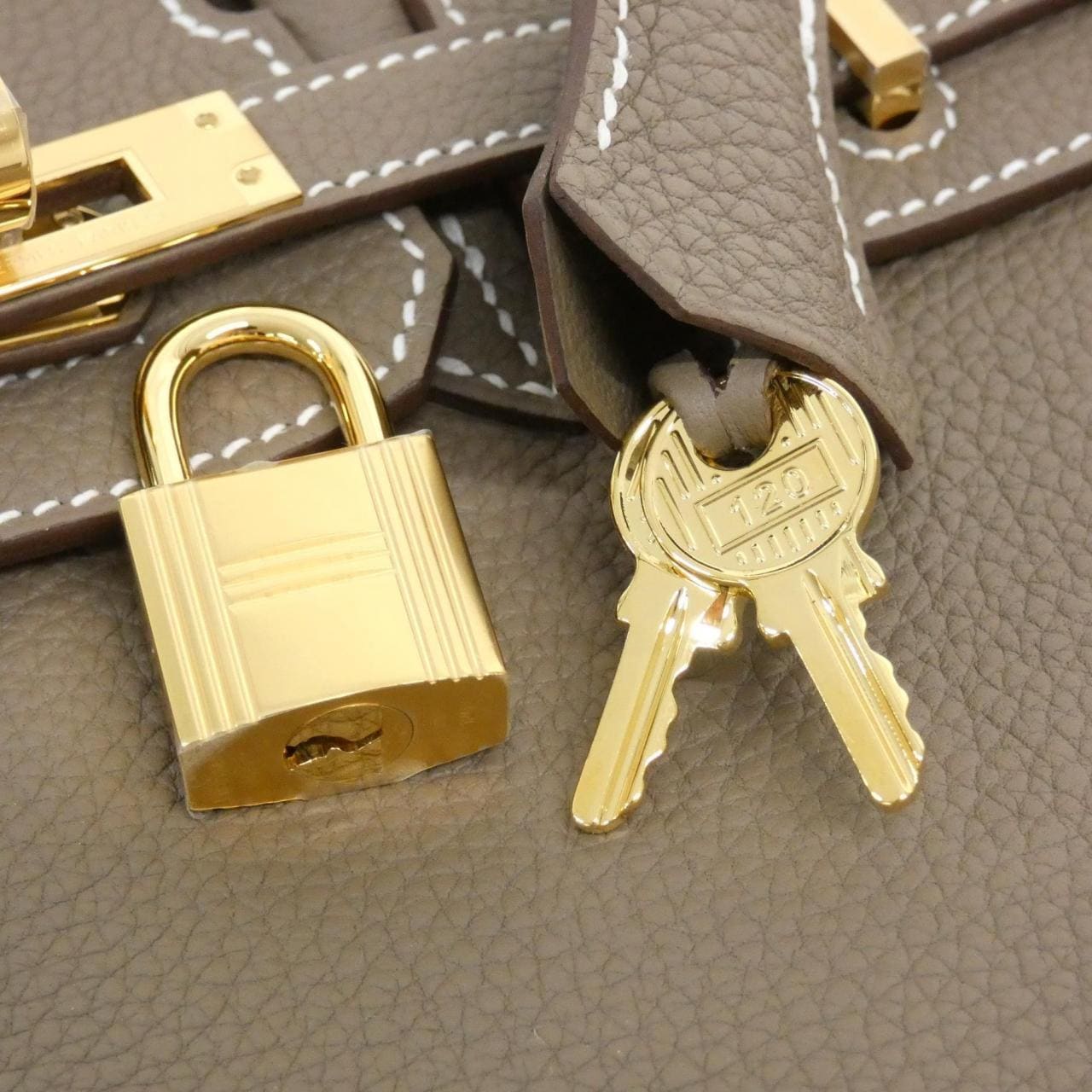 HERMES Birkin 041344CC Handbag Togo 4