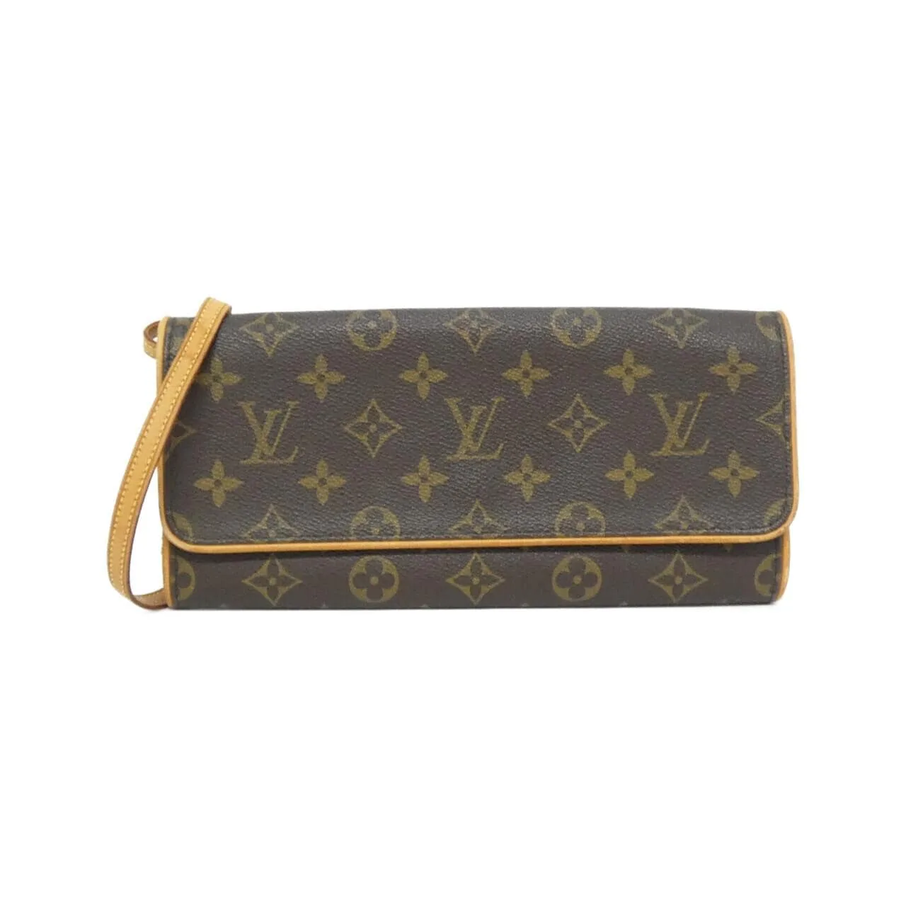 LOUIS VUITTON Pochette M51852 Shoulder Monogram Black