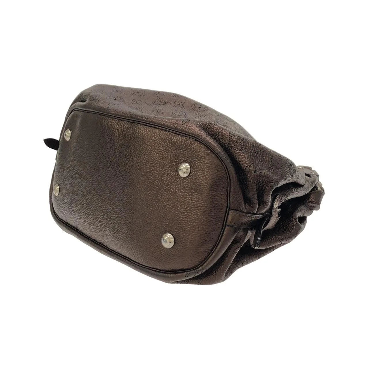 LOUIS VUITTON Mahina M95766 Shoulder Black Rank B - Thumbnail 3