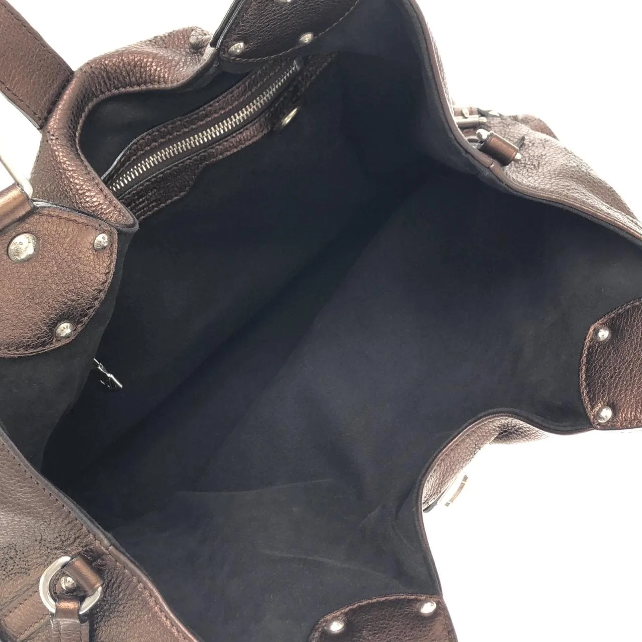 LOUIS VUITTON Mahina M95766 Shoulder Black Rank B - Thumbnail 6