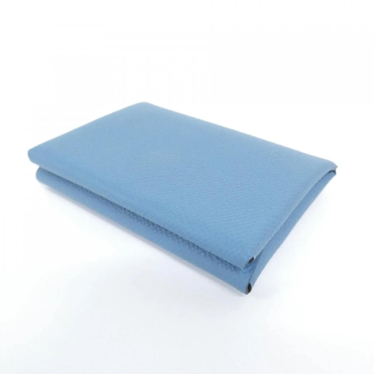 HERMES 083035CK Coin Case Epsom Blue Epsom Leather Rank A - Thumbnail 2