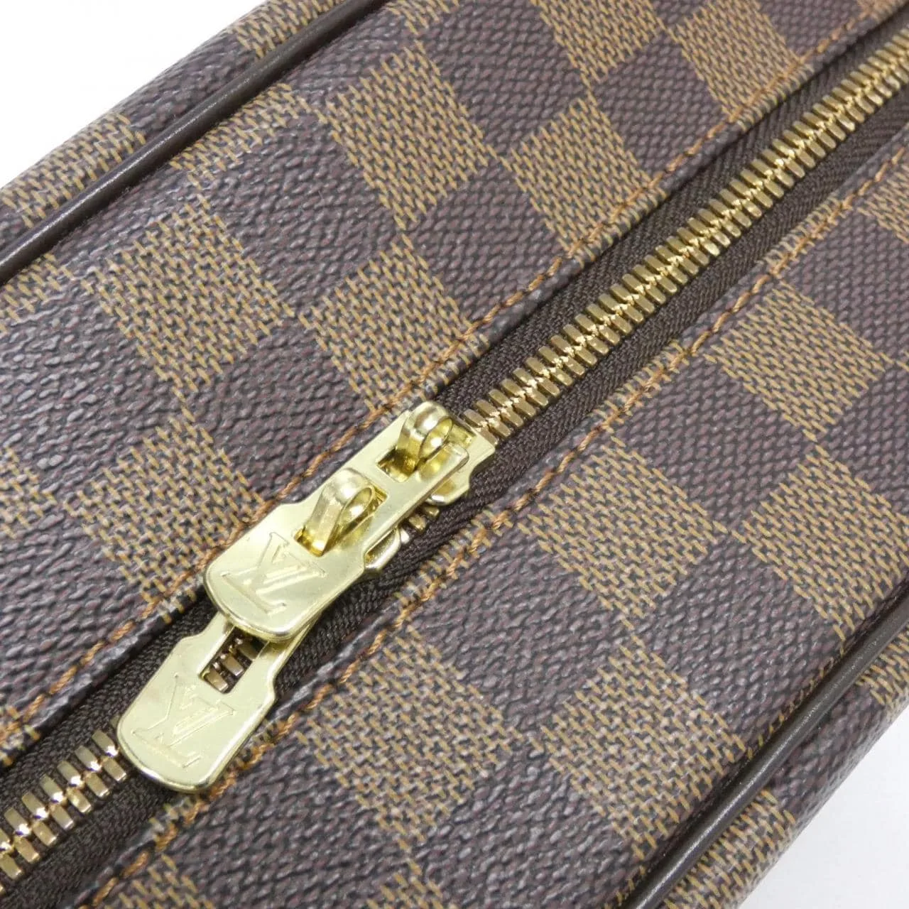 LOUIS VUITTON N41455 Handbag Damier 黑色 Damier 中古品A - 縮圖 5