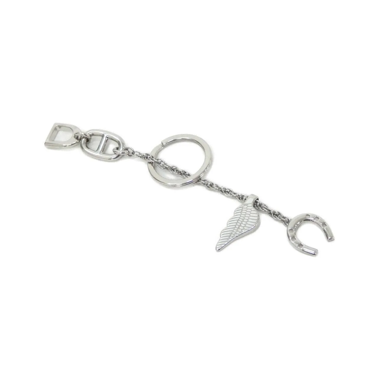 HERMES 100059FJ Key Case Silver Rank A - Thumbnail 2