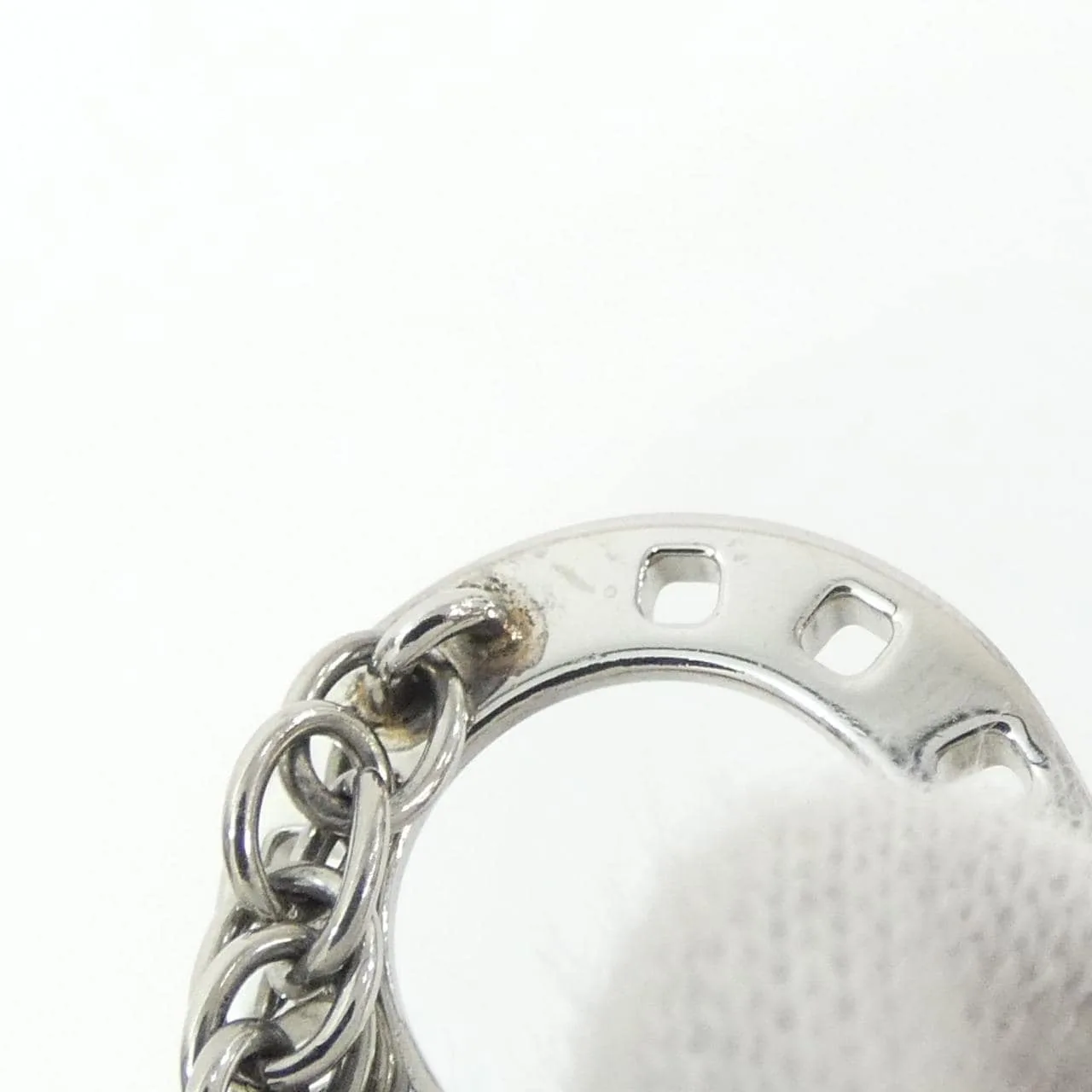 HERMES 100059FJ Key Case Silver Rank A - Thumbnail 5
