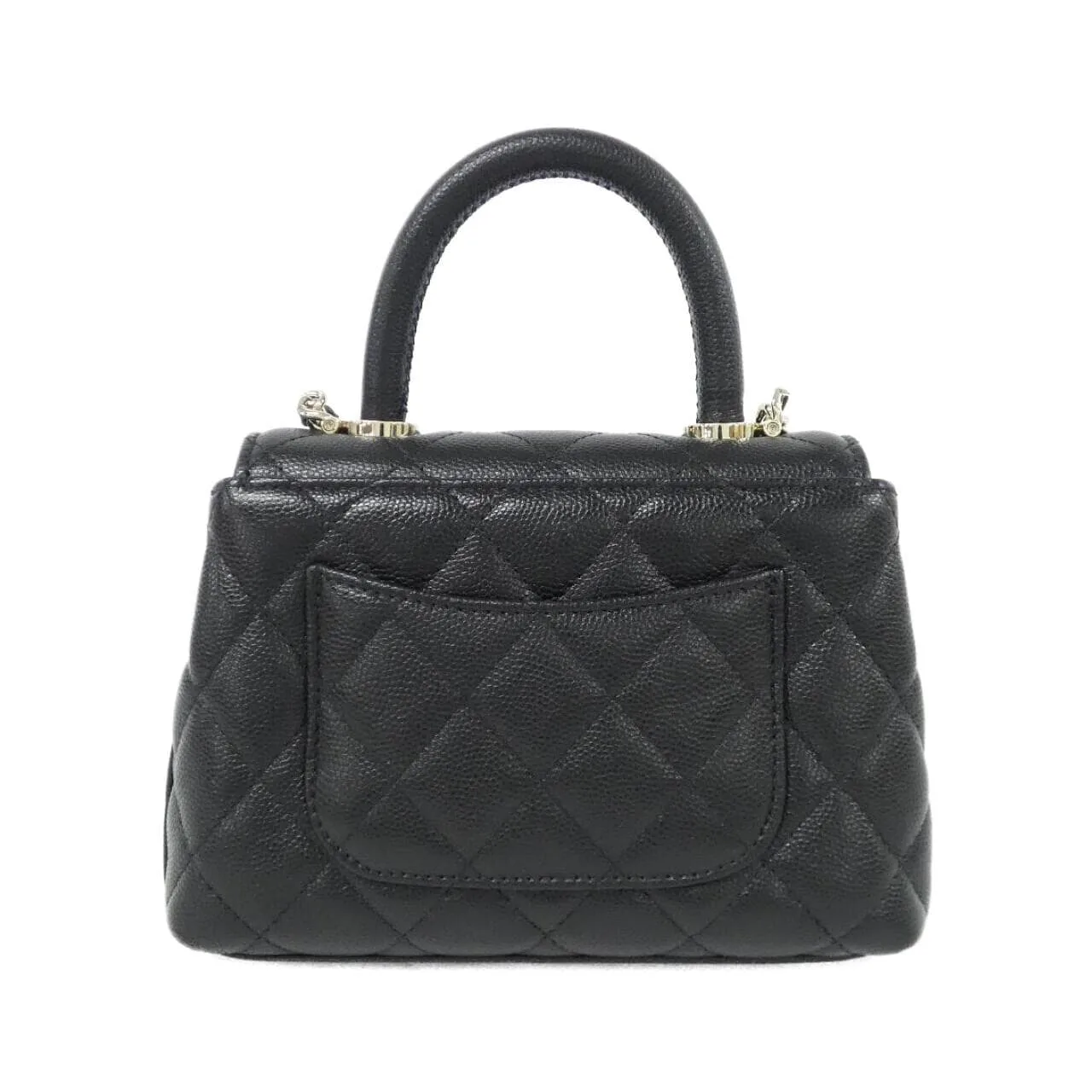 CHANEL AP4244 Wallet Grained Calfskin 黑色 荔枝紋牛皮 中古品A - 縮圖 2