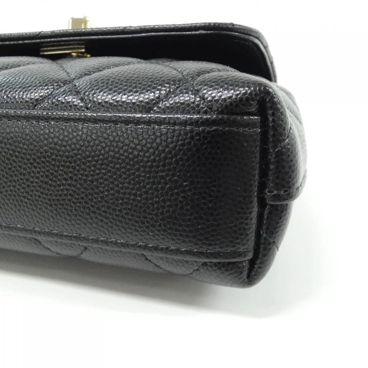 CHANEL AP4244 Wallet Grained Calfskin 黑色 荔枝紋牛皮 中古品A - 縮圖 3