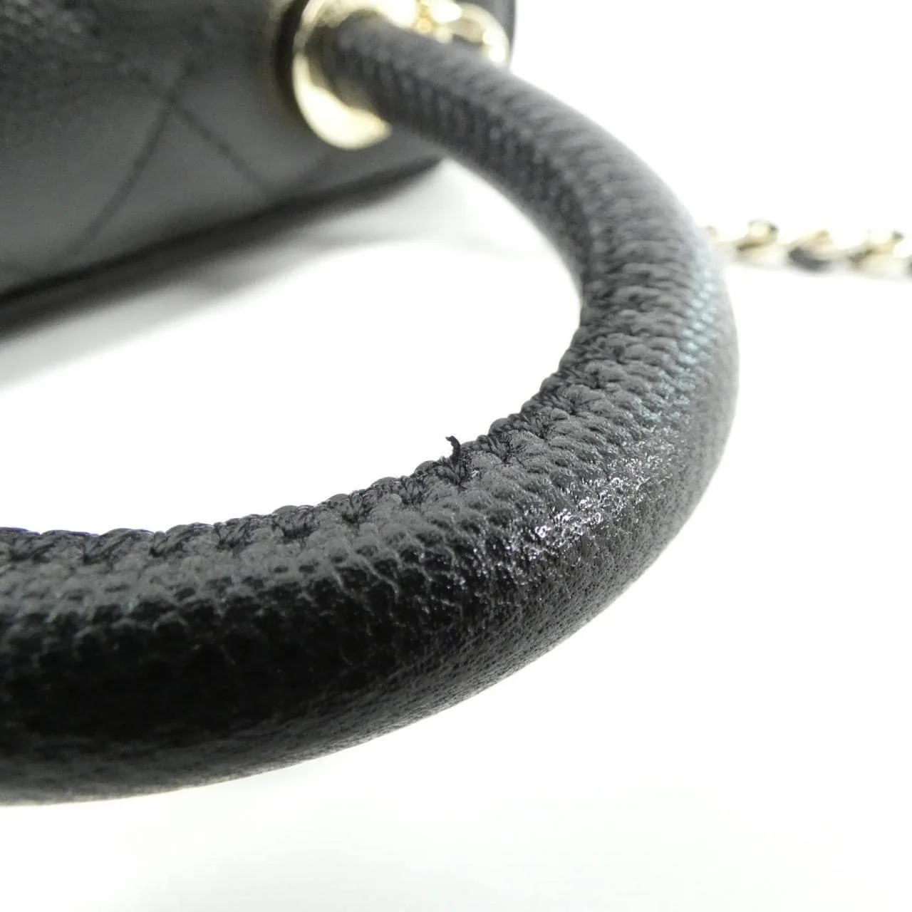 CHANEL AP4244 Wallet Grained Calfskin 黑色 荔枝紋牛皮 中古品A - 縮圖 4