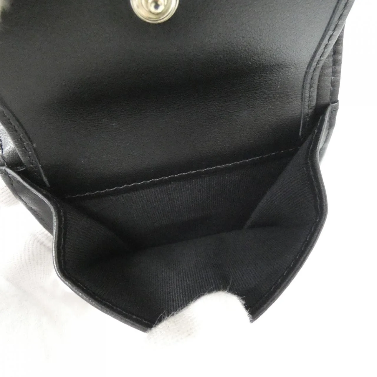 CHANEL AP4656 Wallet Grained Calfskin 黑色 荔枝紋牛皮 中古品A - 縮圖 7