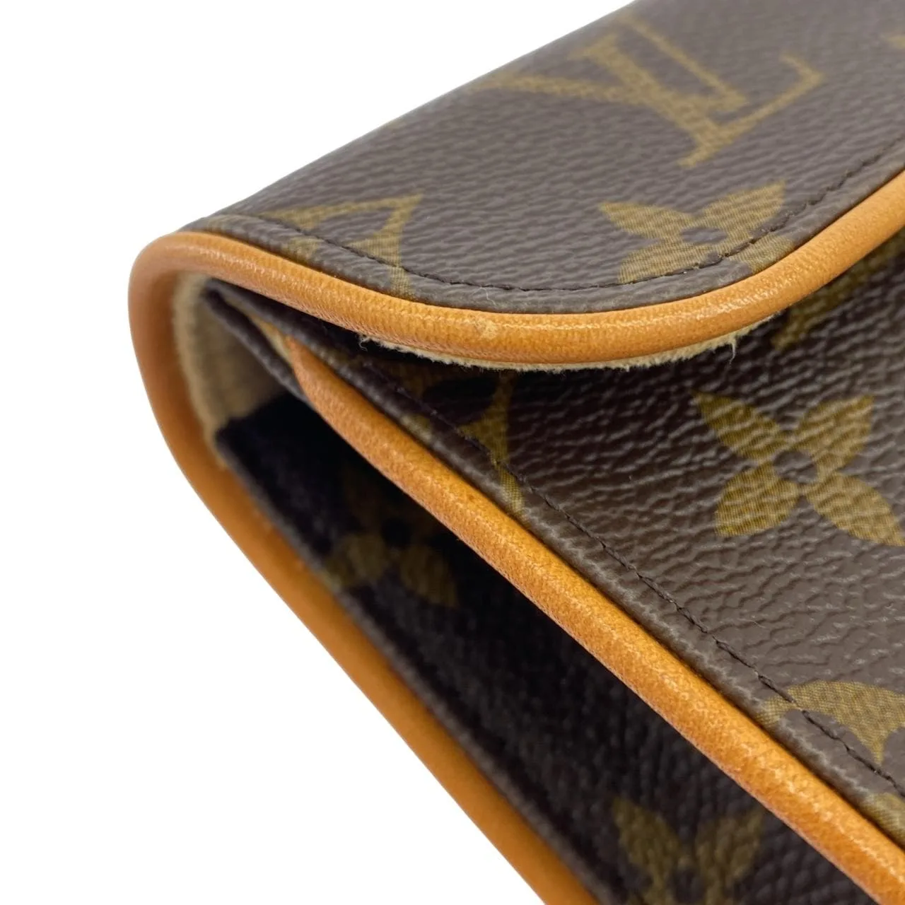 LOUIS VUITTON Pochette M51855+M67304 Belt Monogram 黑色 Monogram 中古品A - 縮圖 4