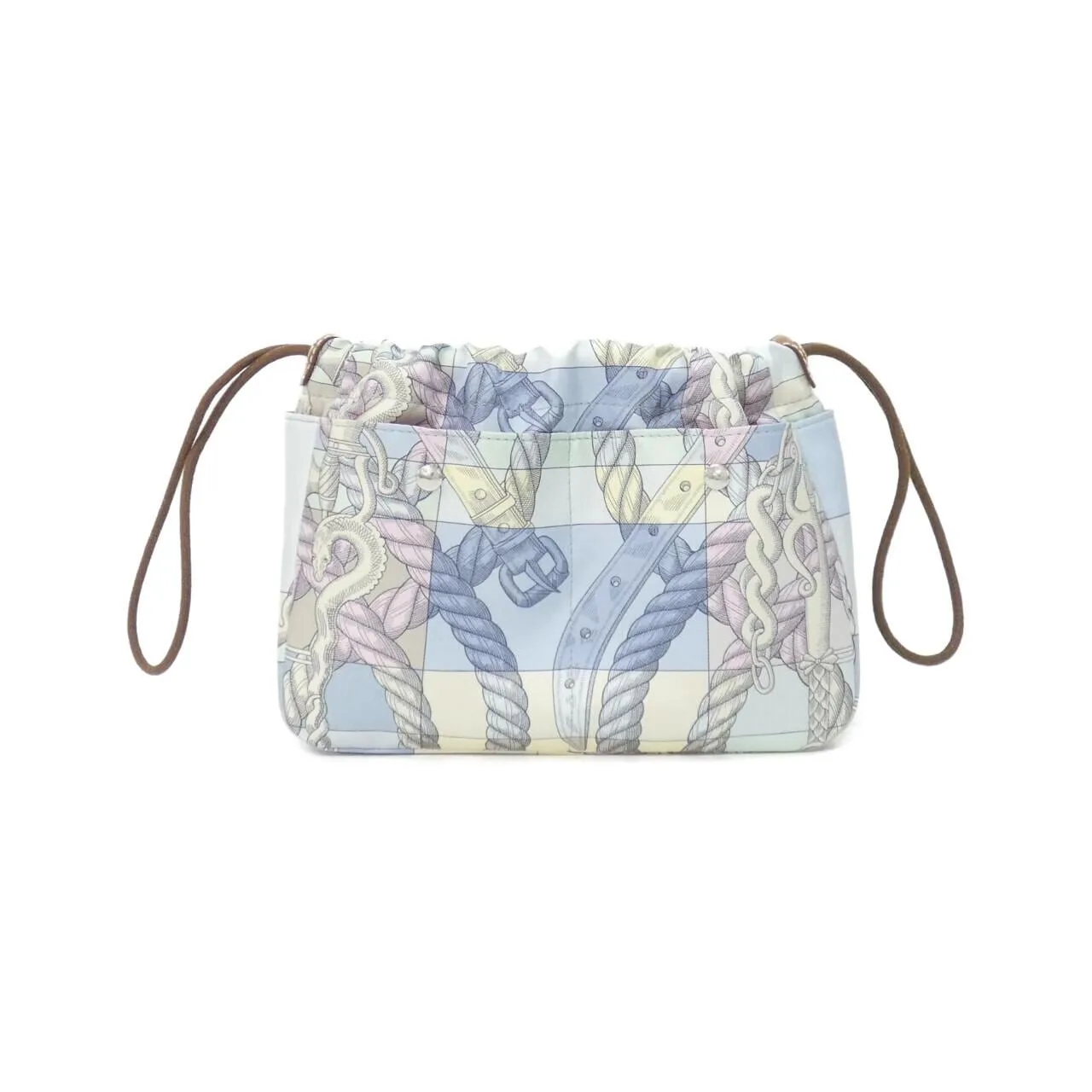 HERMES Pouch Blue Unused - Thumbnail 2