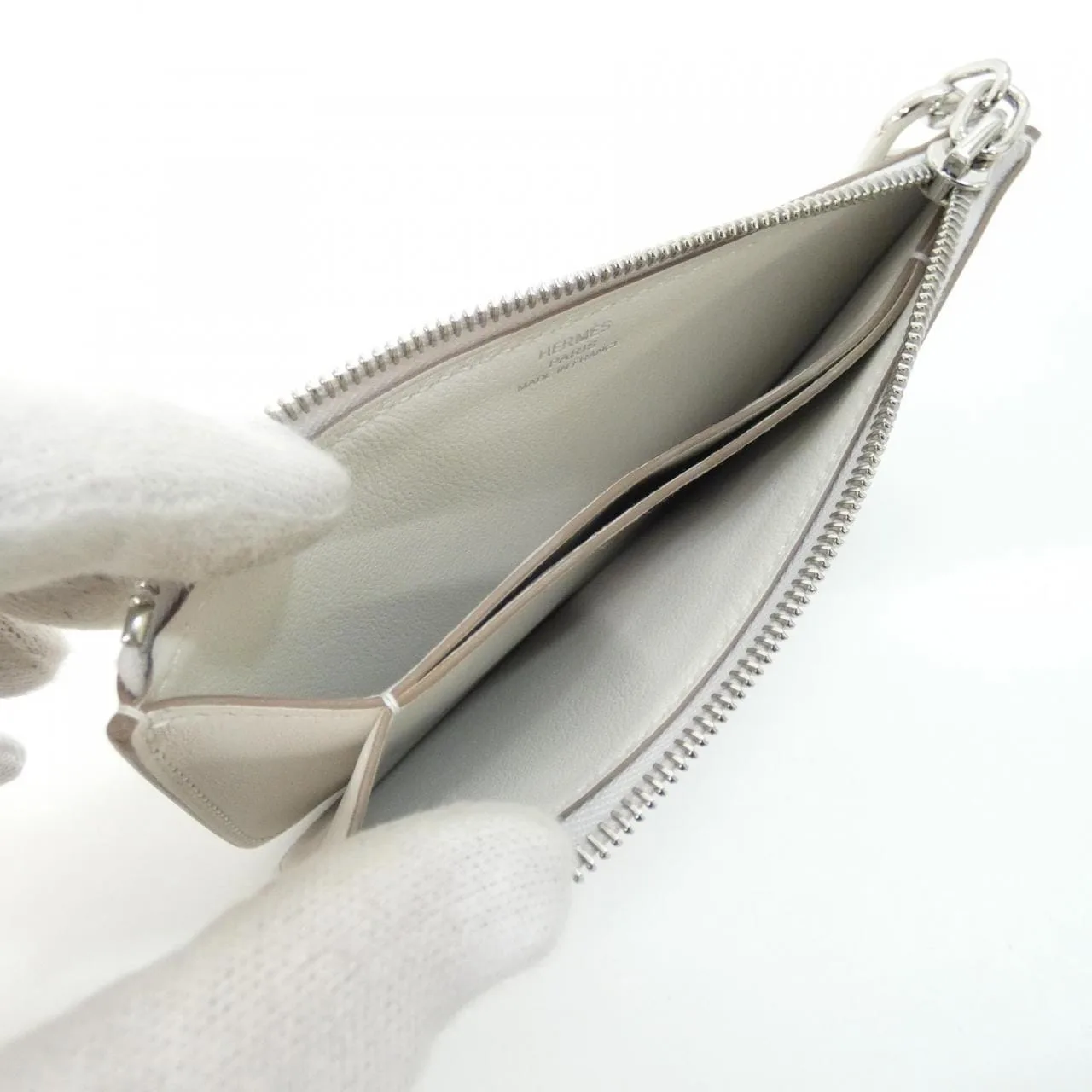 HERMES 086972CK Card Case Swift 4