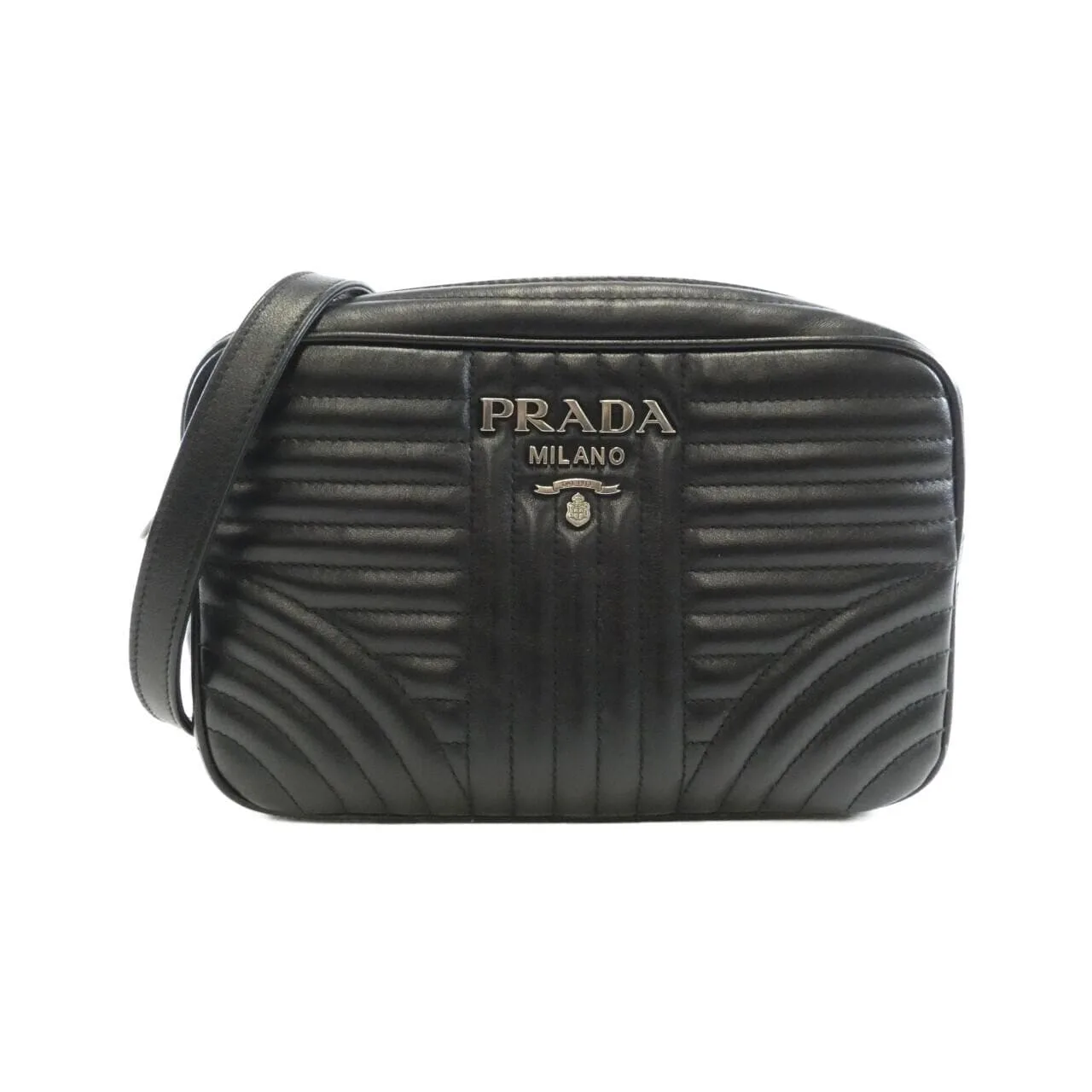 PRADA 1BH083 Shoulder Black