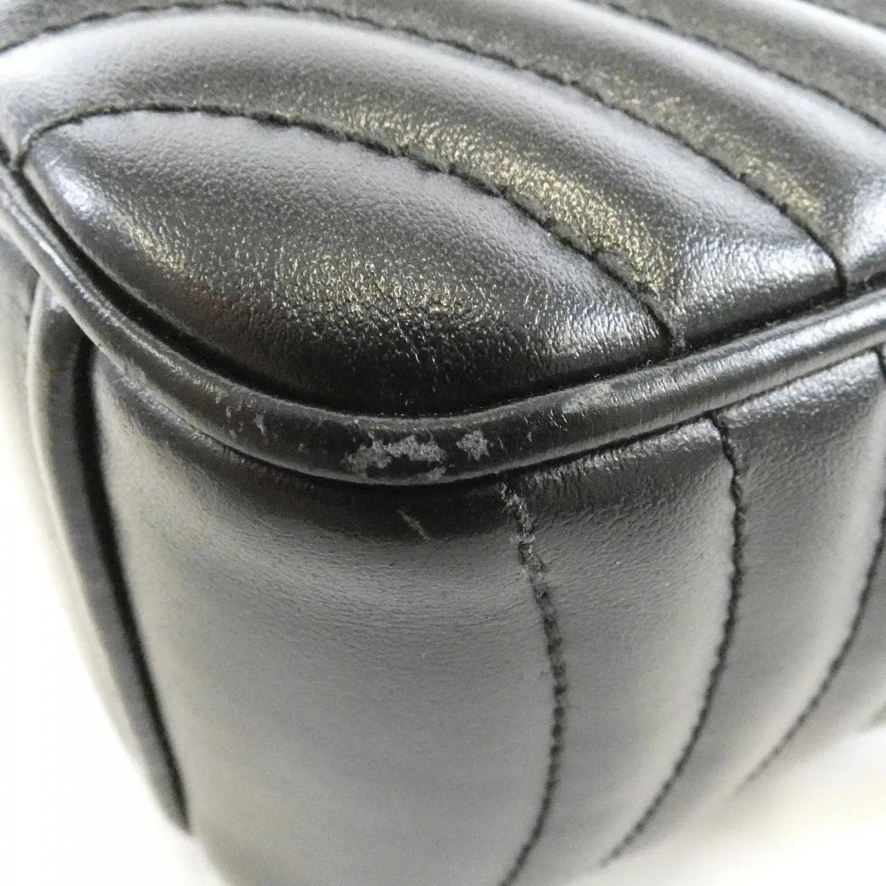 PRADA 1BH083 Shoulder 黑色 中古品A - 縮圖 3