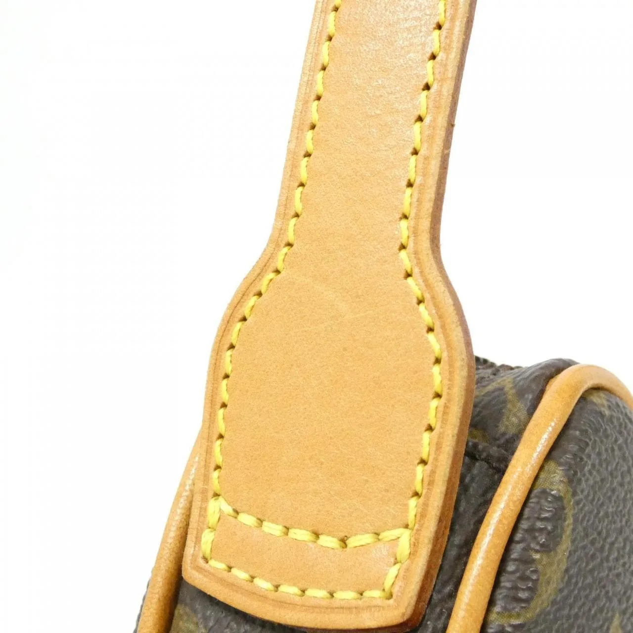 LOUIS VUITTON Pochette M51510 Shoulder Monogram 黑色 Monogram 中古品A - 縮圖 7