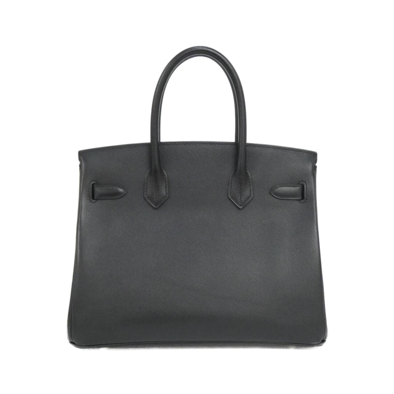 HERMES Birkin 041701CC Handbag Epsom 黑色 Epsom 皮 中古品A - 縮圖 2
