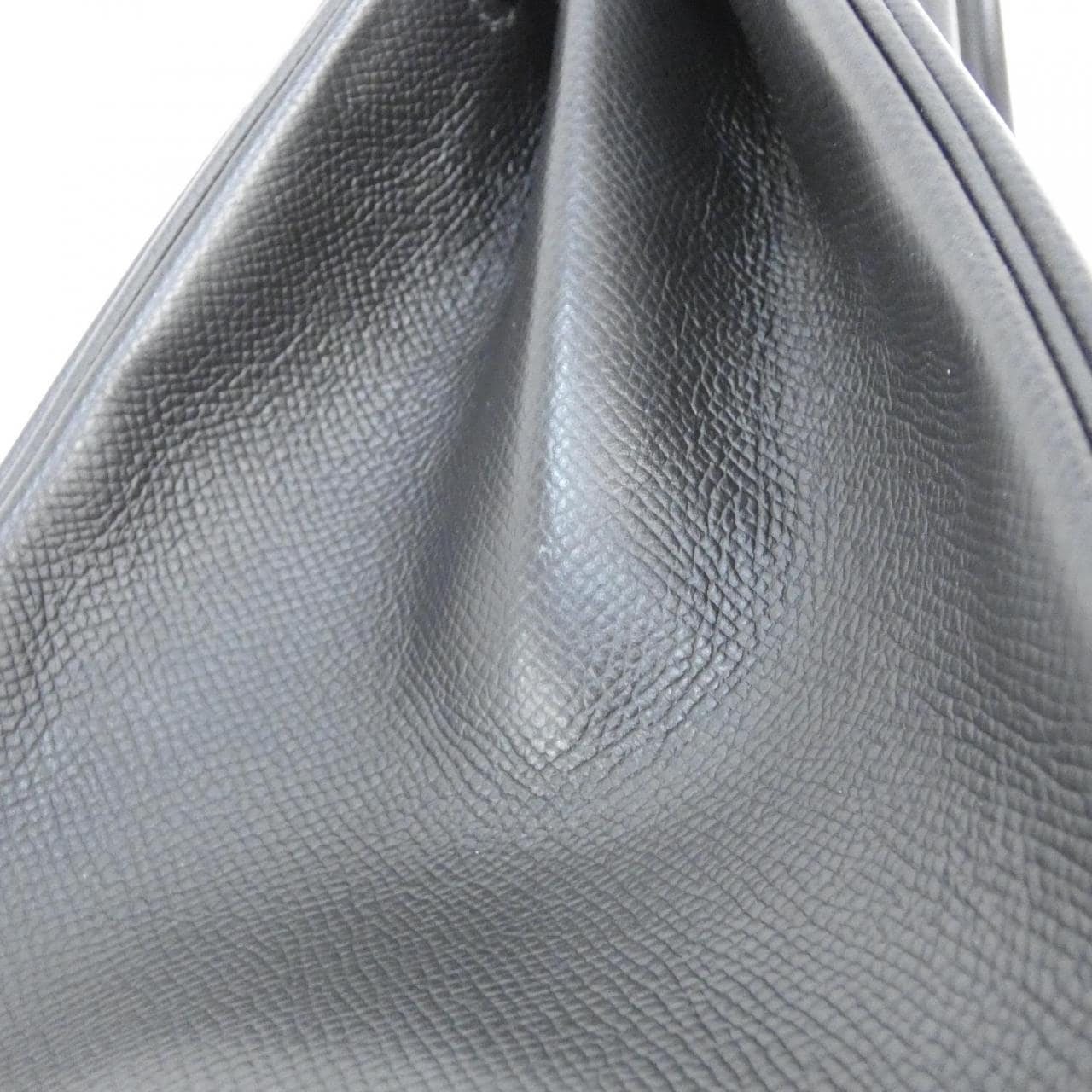 HERMES Birkin 041701CC Handbag Epsom 黑色 Epsom 皮 中古品A - 縮圖 4