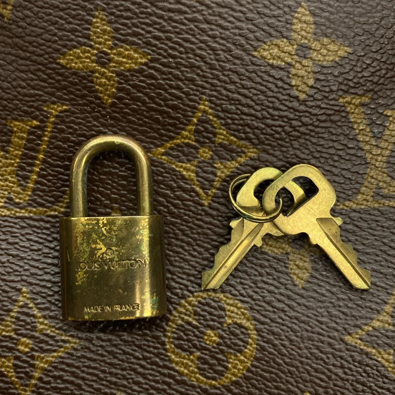 LOUIS VUITTON Keepall M41426 Boston Monogram 黑色 Monogram 中古品A - 縮圖 6