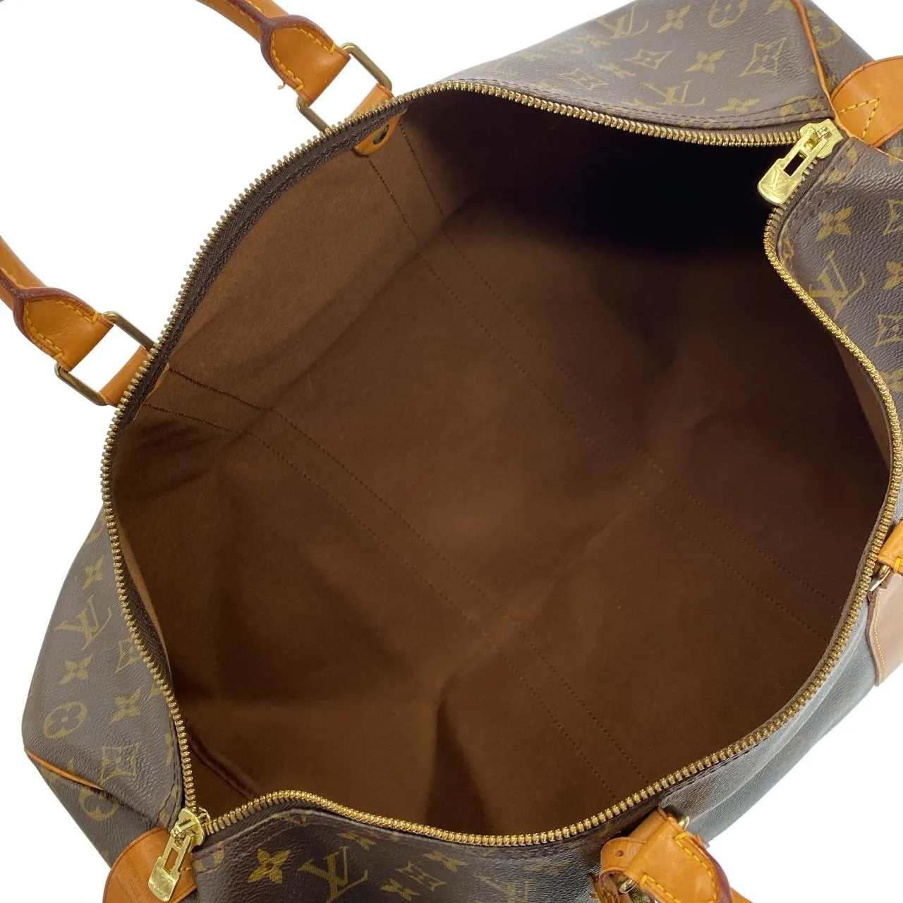 LOUIS VUITTON Keepall M41426 Boston Monogram 黑色 Monogram 中古品A - 縮圖 9