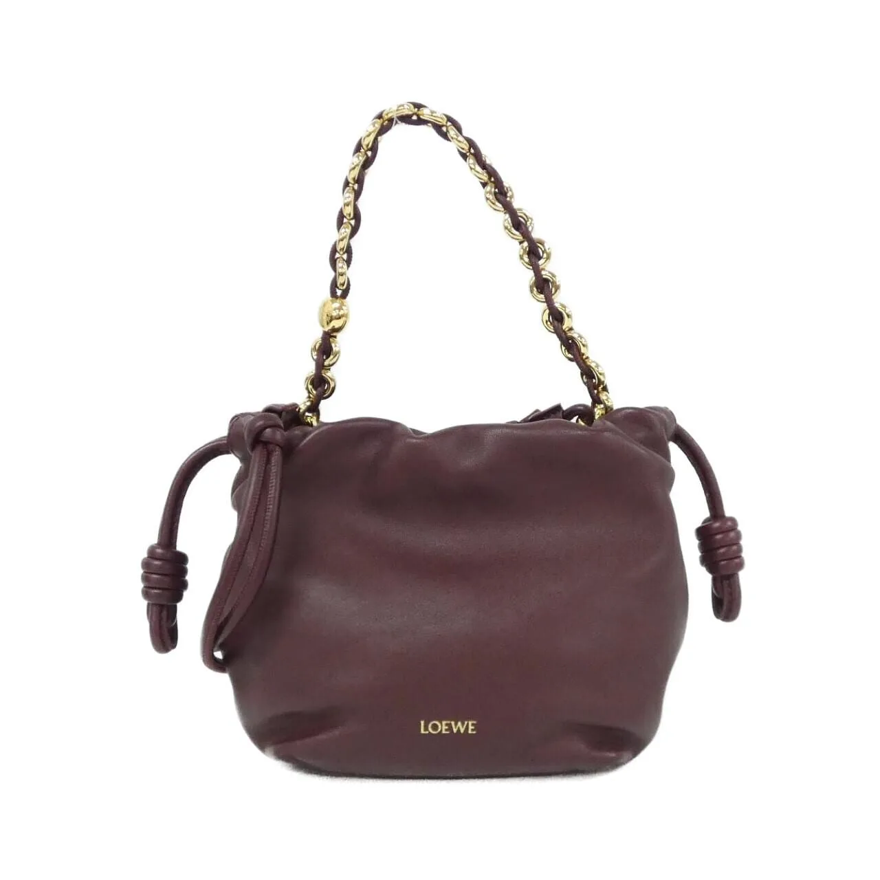 LOEWE Flamenco A914CBPX03 Handbag Lambskin Black