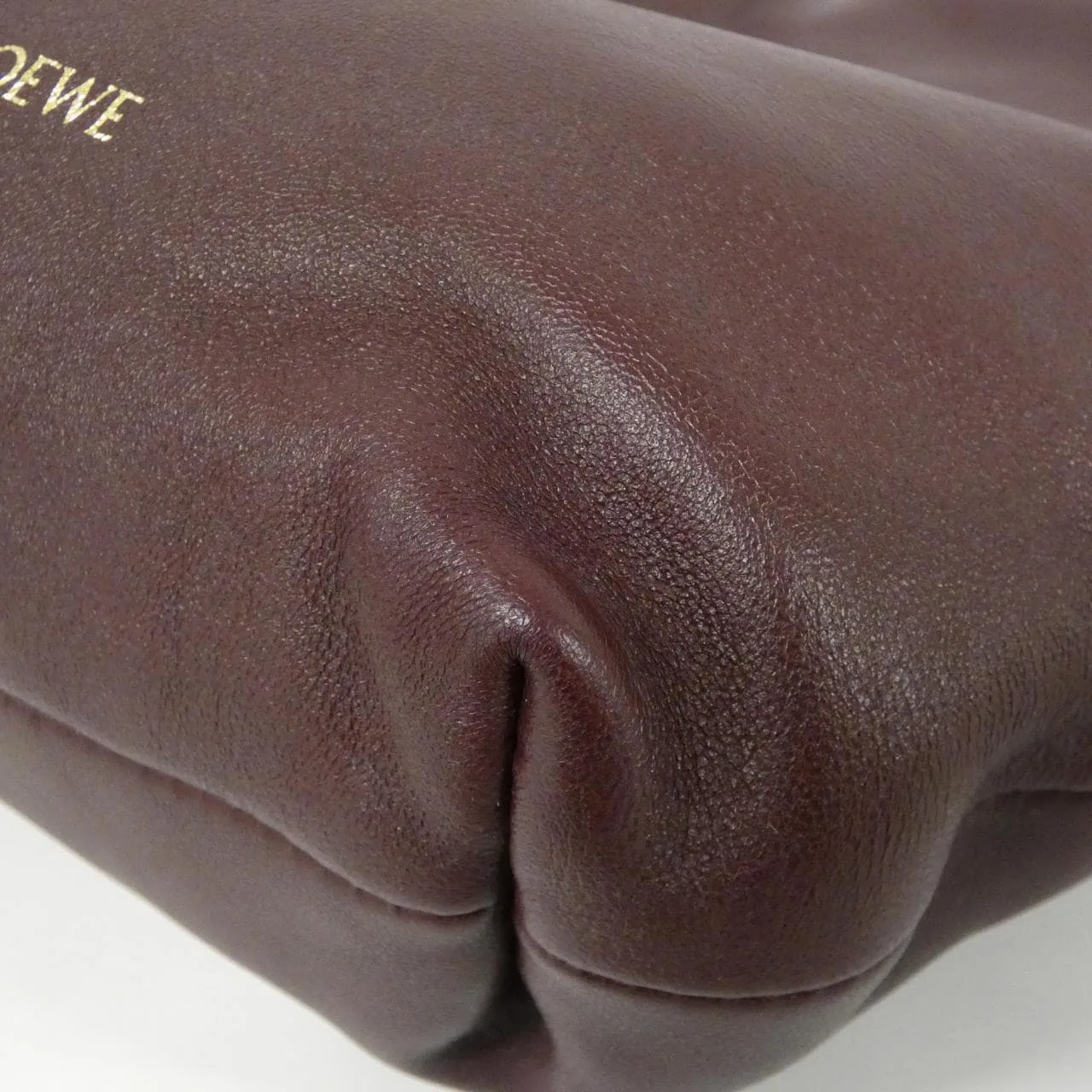 LOEWE Flamenco A914CBPX03 Handbag Lambskin 黑色 羊皮 中古品A - 縮圖 3