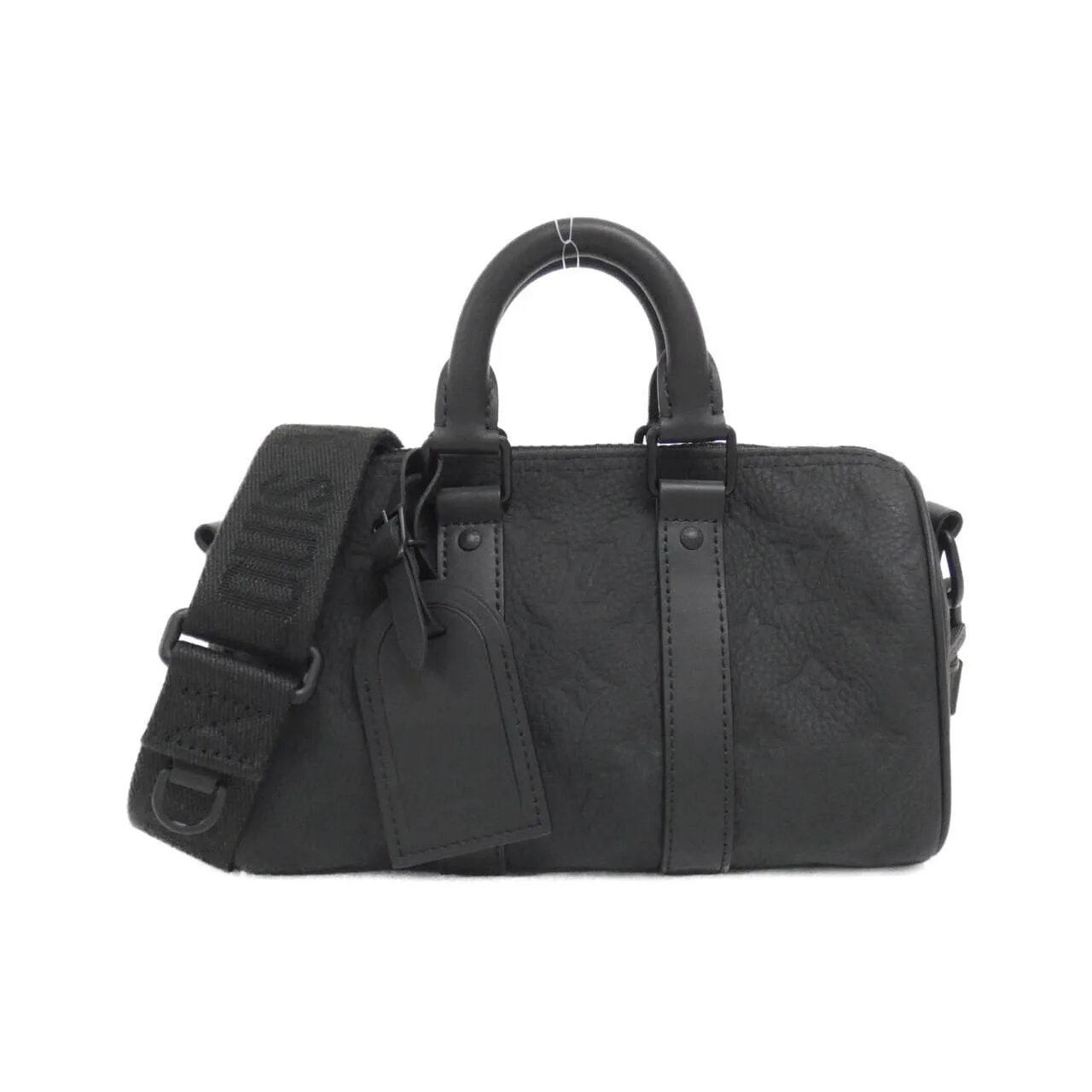 LOUIS VUITTON Keepall M20900 Boston Monogram Black