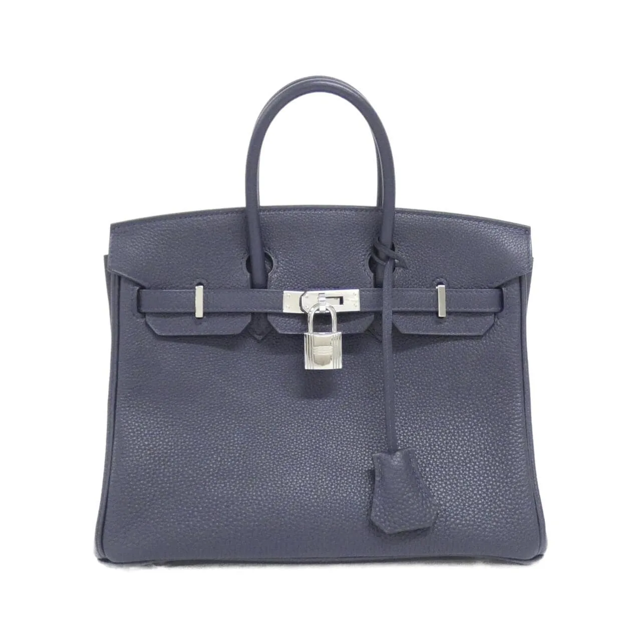 HERMES Birkin 041344CK Handbag Togo Blue