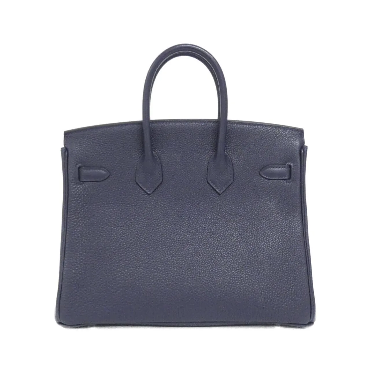 HERMES Birkin 041344CK Handbag Togo Blue Togo Leather Rank A - Thumbnail 2