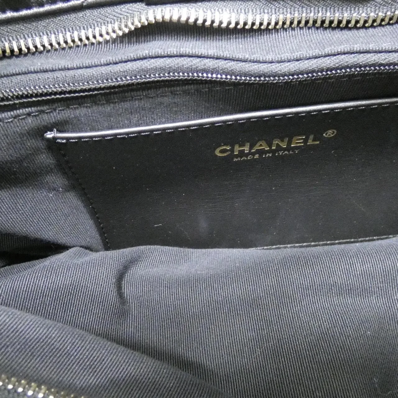 CHANEL AS5851 Handbag Lambskin Black Lambskin Rank A - Thumbnail 8