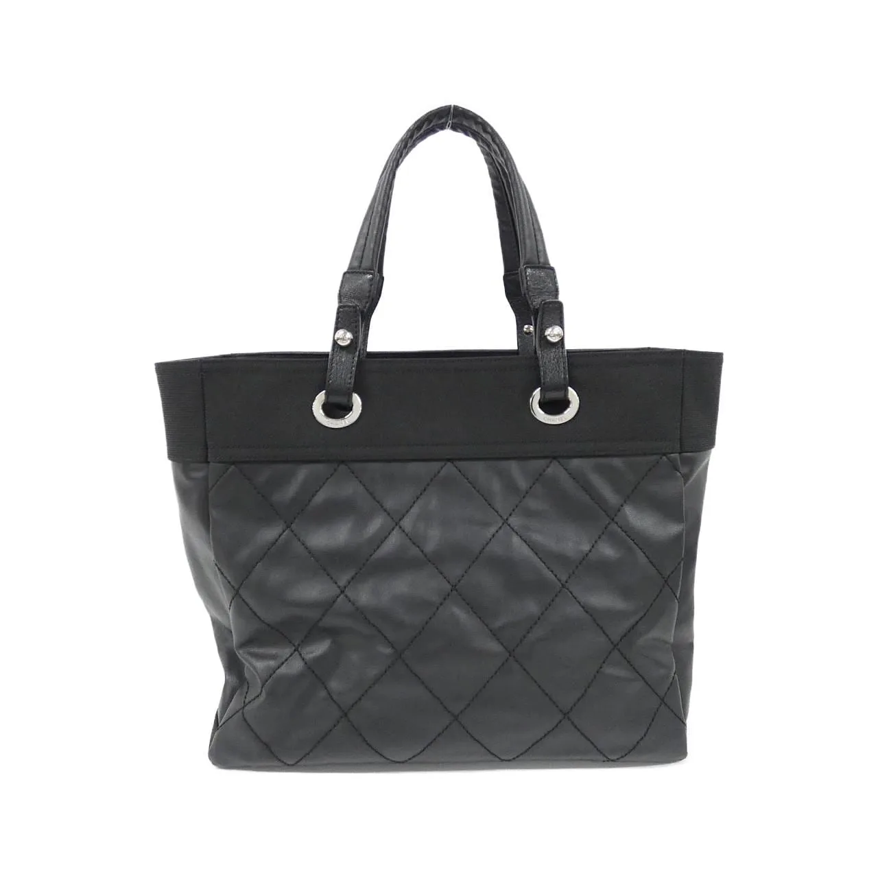 CHANEL 34209 Handbag Canvas 2