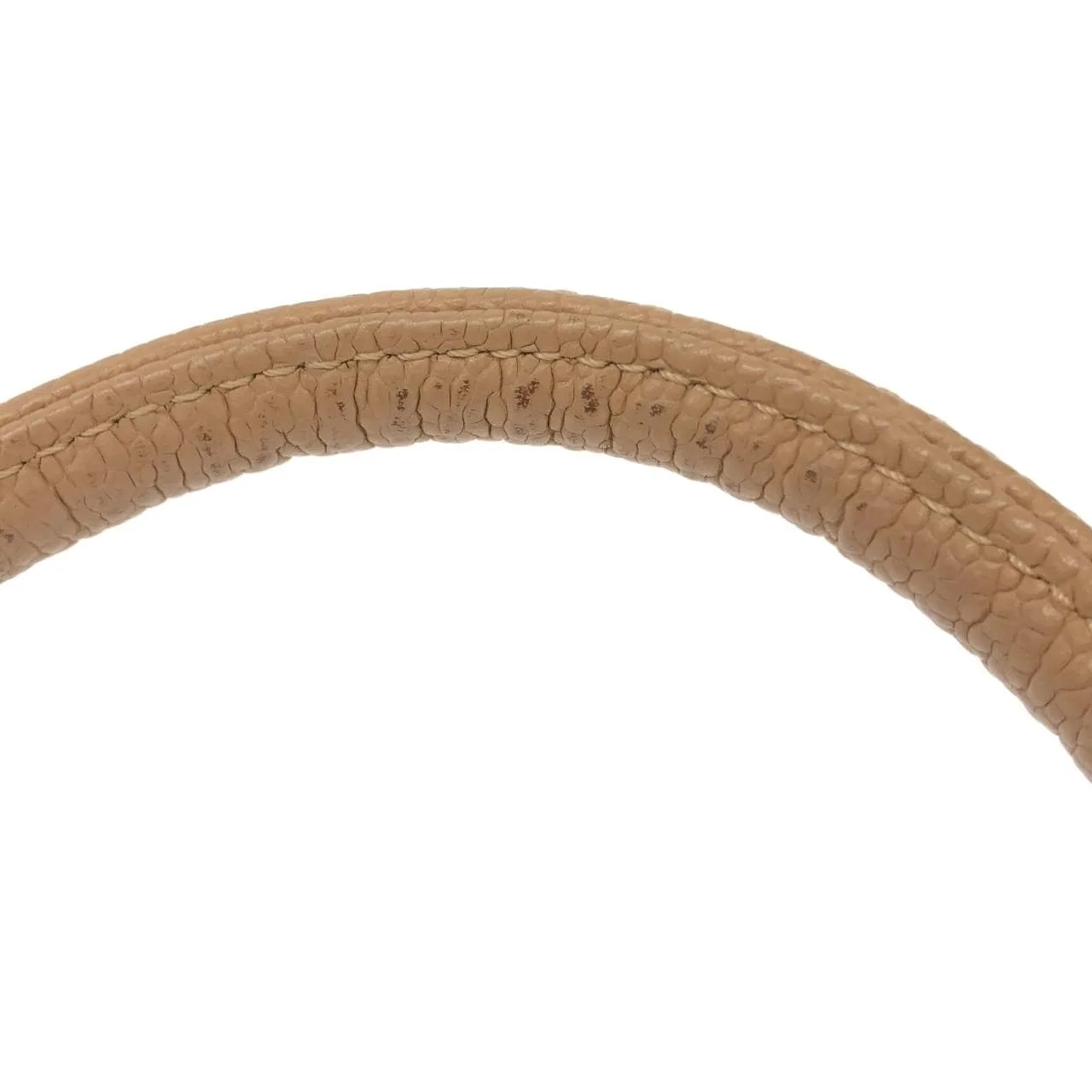 CHANEL Matelasse 1804 Handbag Grained Calfskin Beige Grained Calfskin Rank B - Thumbnail 6