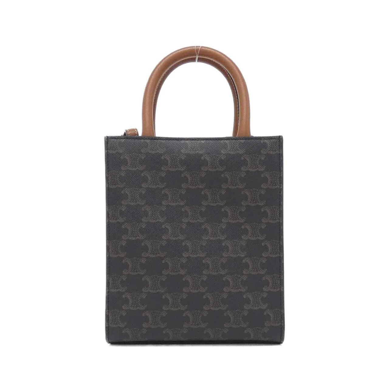 CELINE Cabas 194372BZK Handbag Canvas 2