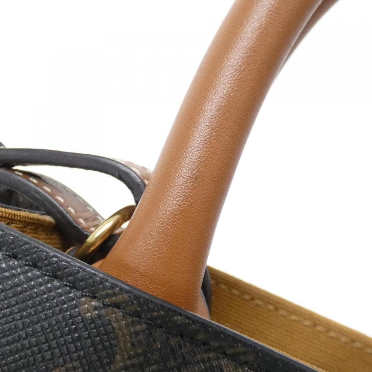 CELINE Cabas 194372BZK Handbag Canvas 4