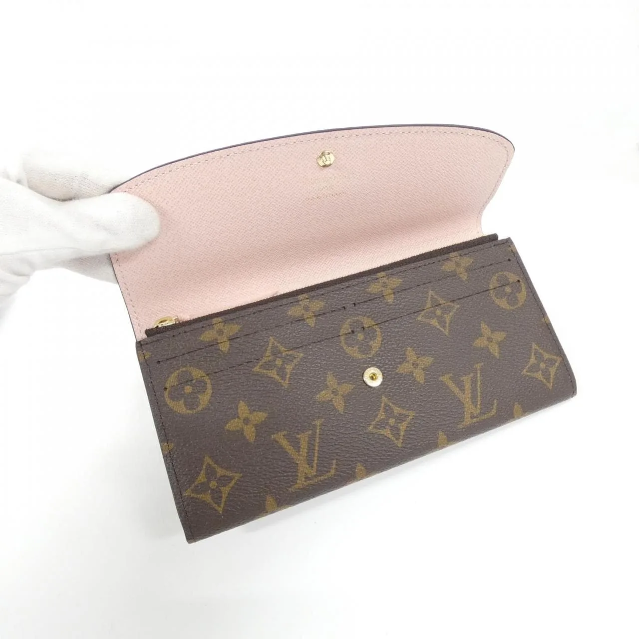 LOUIS VUITTON M61289 Wallet Monogram Black Monogram Rank A - Thumbnail 3
