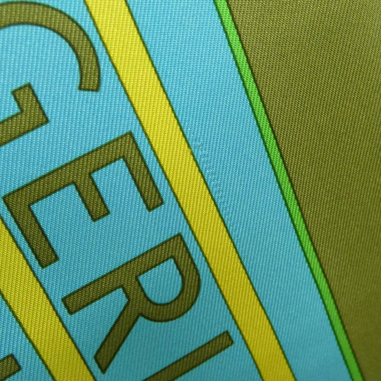 HERMES Scarf Blue Rank A - Thumbnail 3