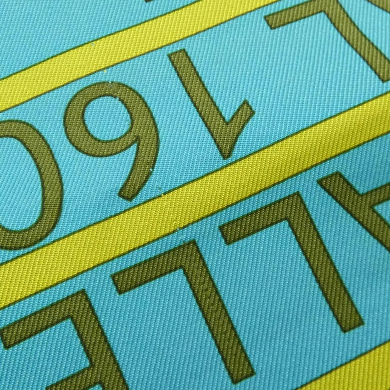 HERMES Scarf Blue Rank A - Thumbnail 5