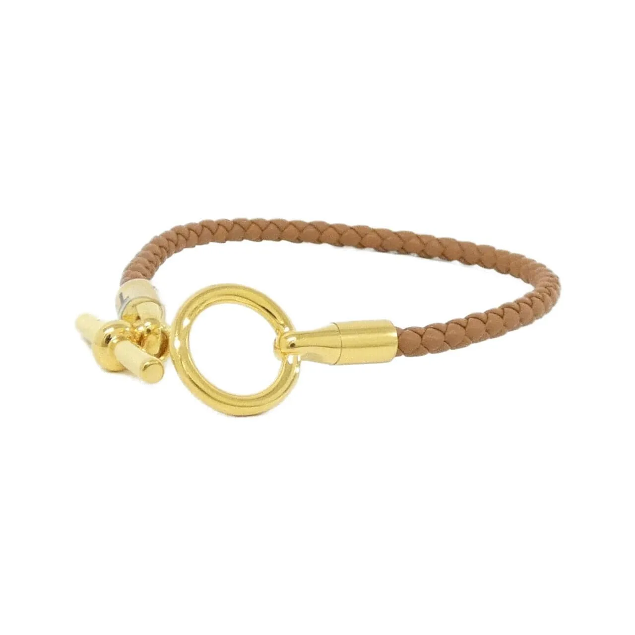 HERMES 071681F Accessories Swift Gold Swift Leather Rank A - Thumbnail 3