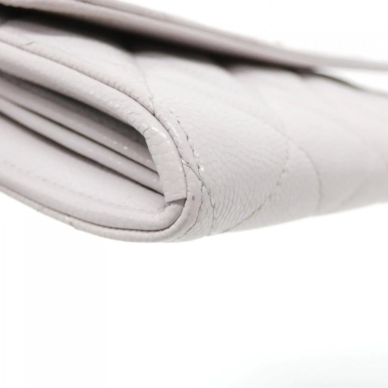 CHANEL AP4900 Wallet Grained Calfskin 粉色 荔枝紋牛皮 中古品A - 縮圖 3