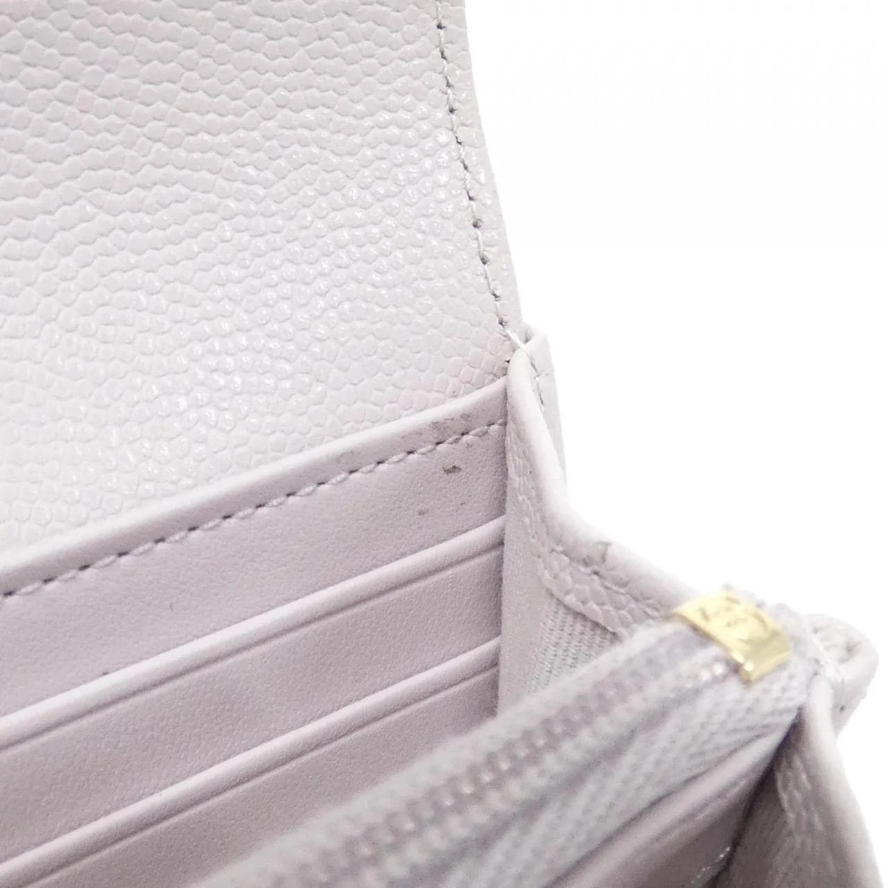 CHANEL AP4900 Wallet Grained Calfskin 粉色 荔枝紋牛皮 中古品A - 縮圖 7