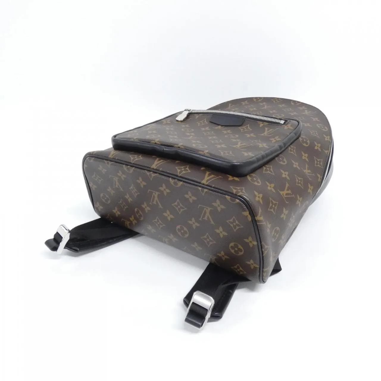 LOUIS VUITTON M45349 Backpack Monogram 黑色 Monogram 中古品A - 縮圖 3