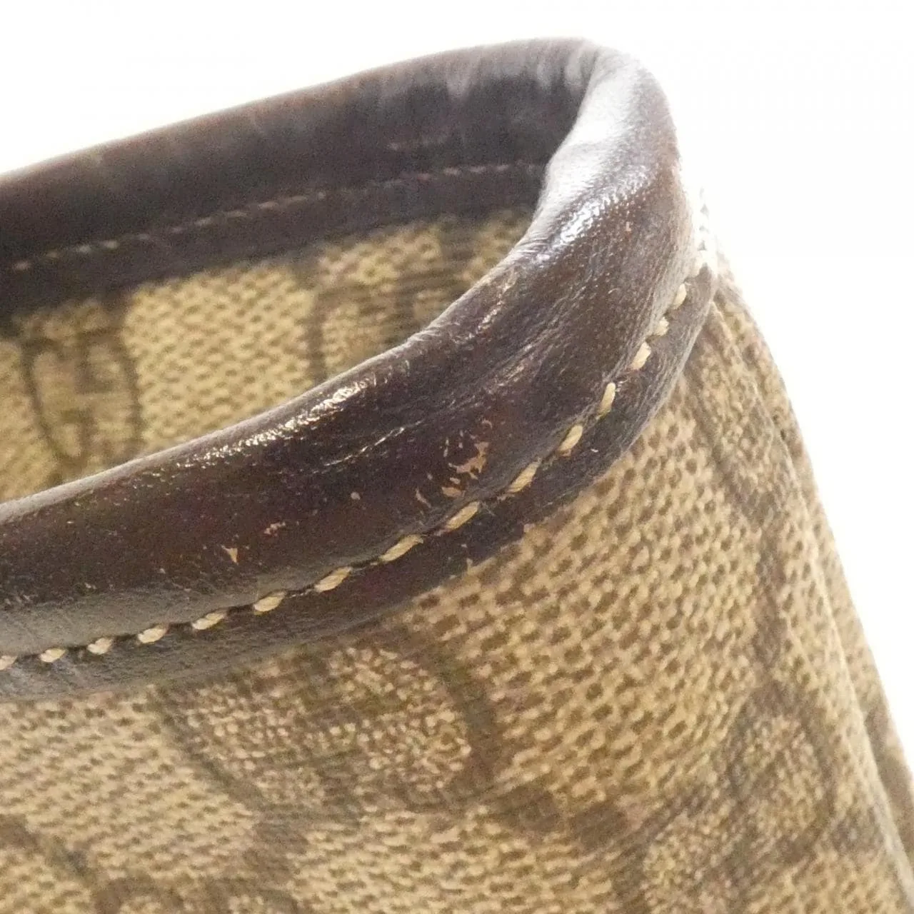 GUCCI 211138 KGDHR Handbag Canvas Beige Canvas Rank B - Thumbnail 5