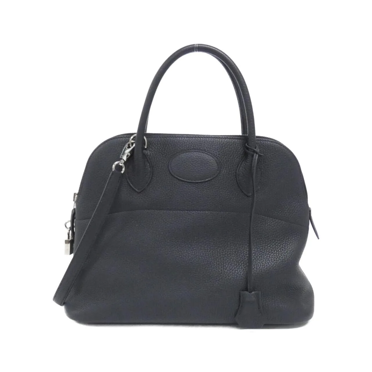 HERMES Bolide 073419CK Handbag Clemence