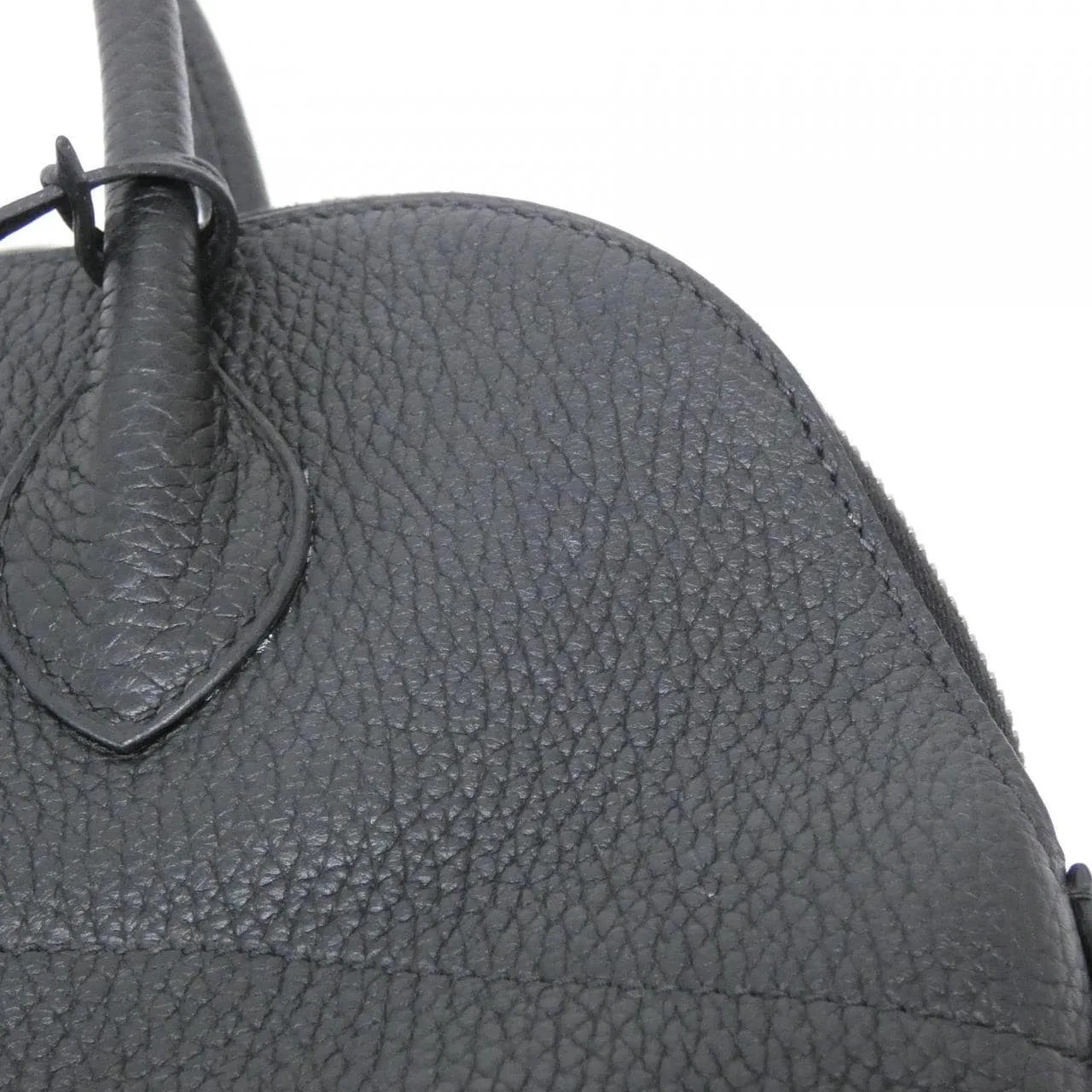 HERMES Bolide 073419CK Handbag Clemence 黑色 Clemence 皮 中古品B - 縮圖 5