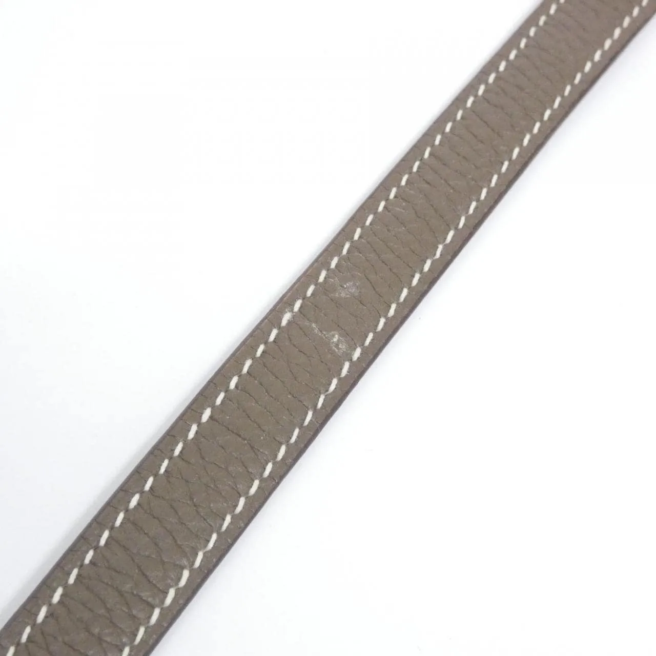 HERMES Bolide 073419CC Handbag Clemence Etoupe Clemence Leather Rank B - Thumbnail 8