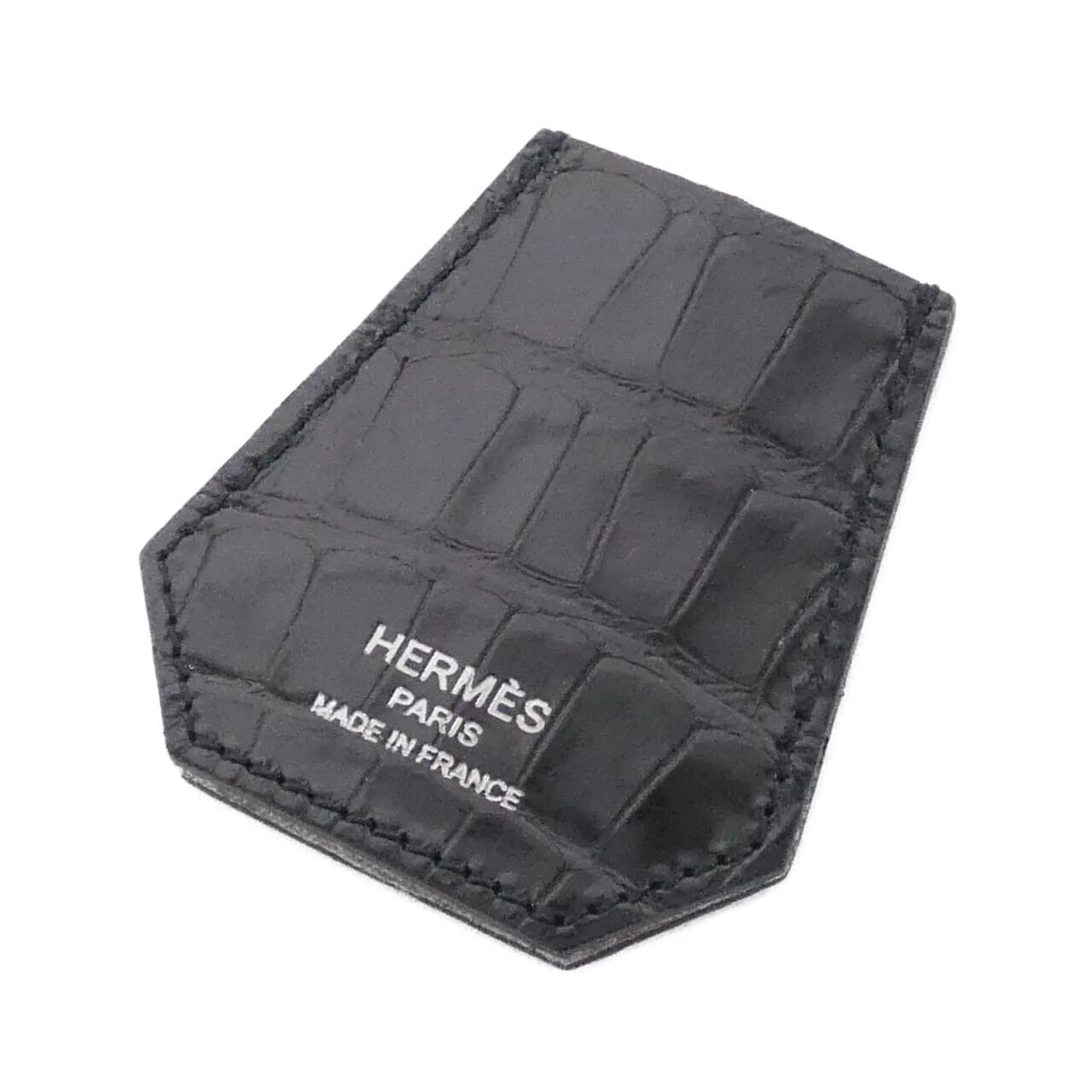 HERMES 603661S Scarf Black Rank A - Thumbnail 2